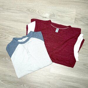 Two Alternative Apparel Long Sleeve Tees
